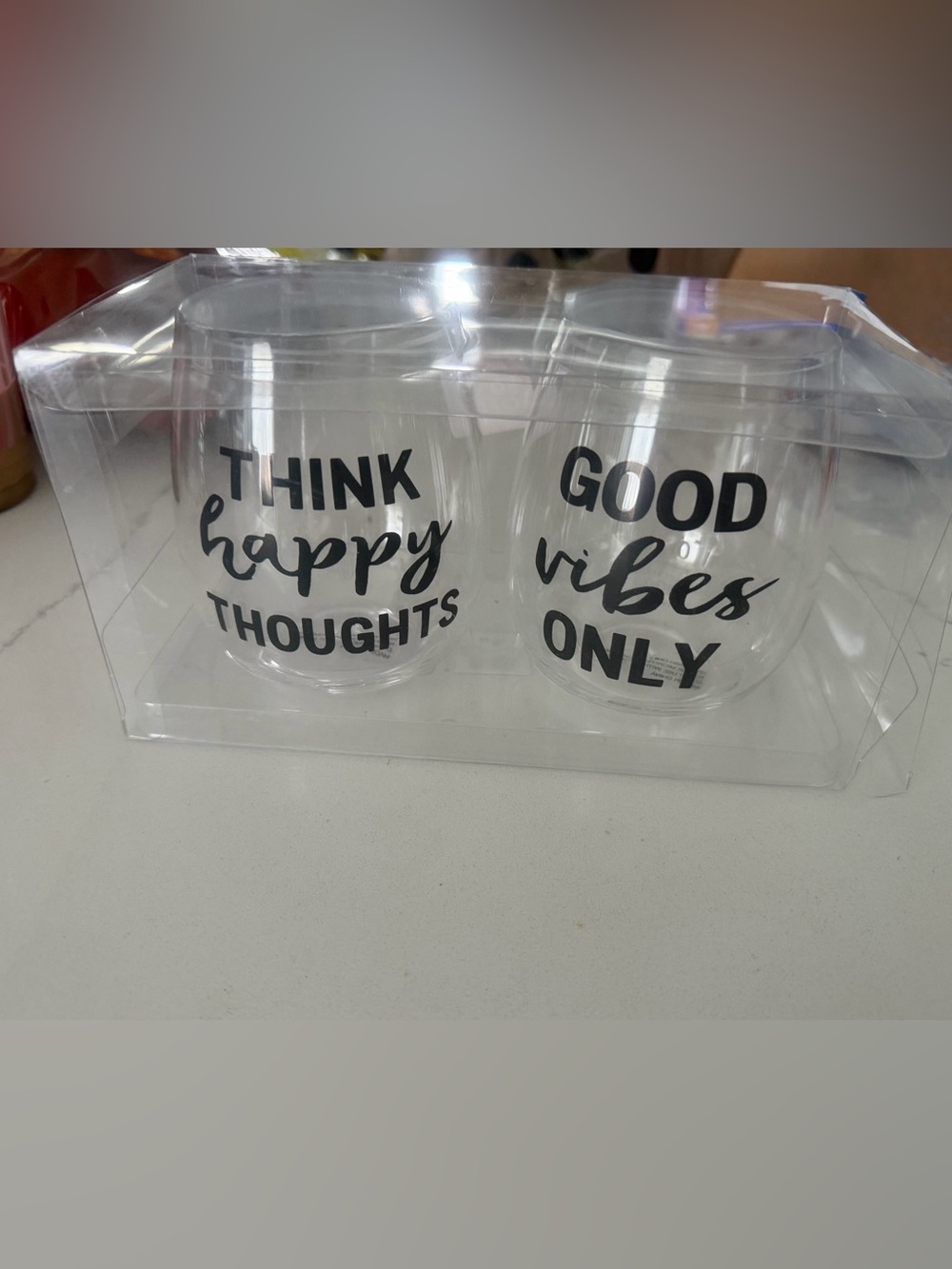 Plastic Wine Glasses